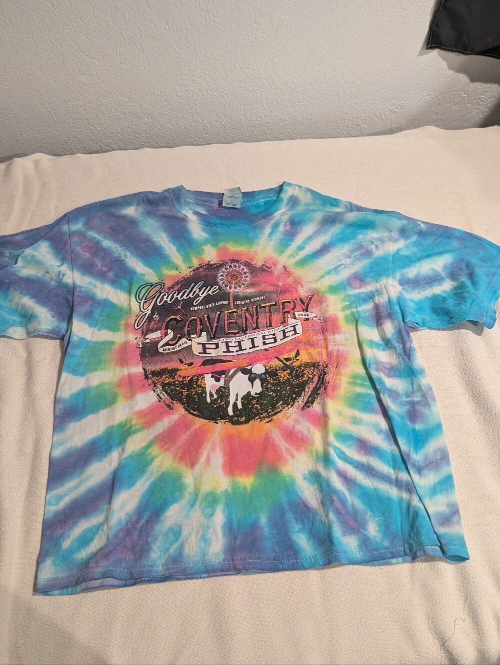 Vintage Phish Goodbye Coventry Tee